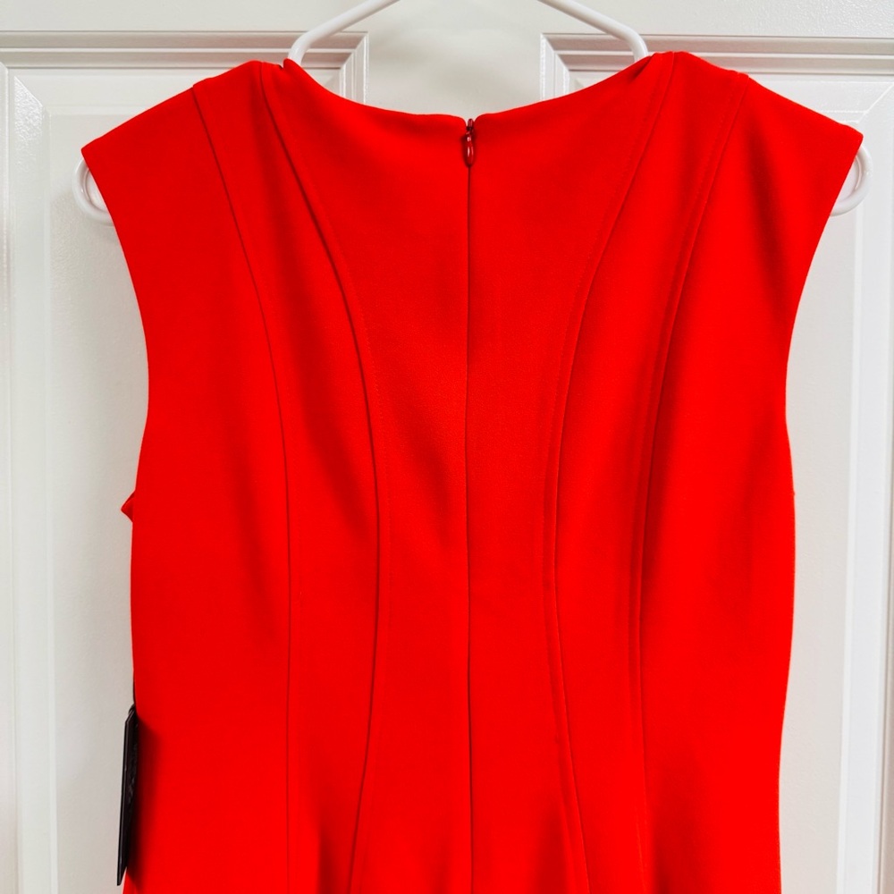 NEW Vince Camuto Poppy Colored Dress - Picture 5 of 10